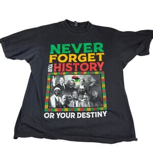 Iced Out Clothing Co Black History Graphic Tee 2XL